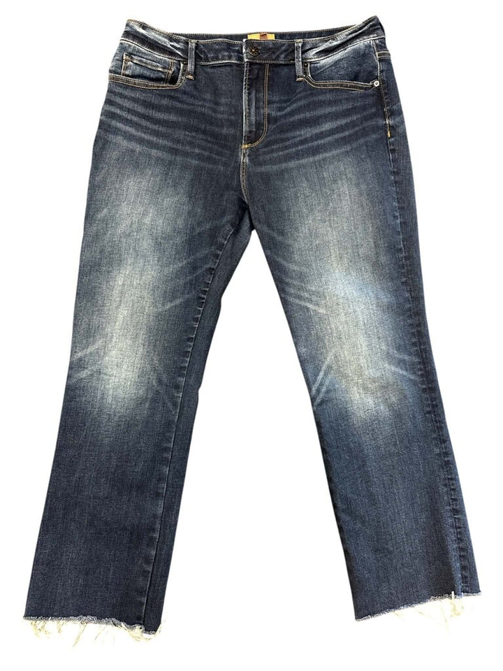Driftwood Colette Classic Fit Jeans With Embroidery - Size 32