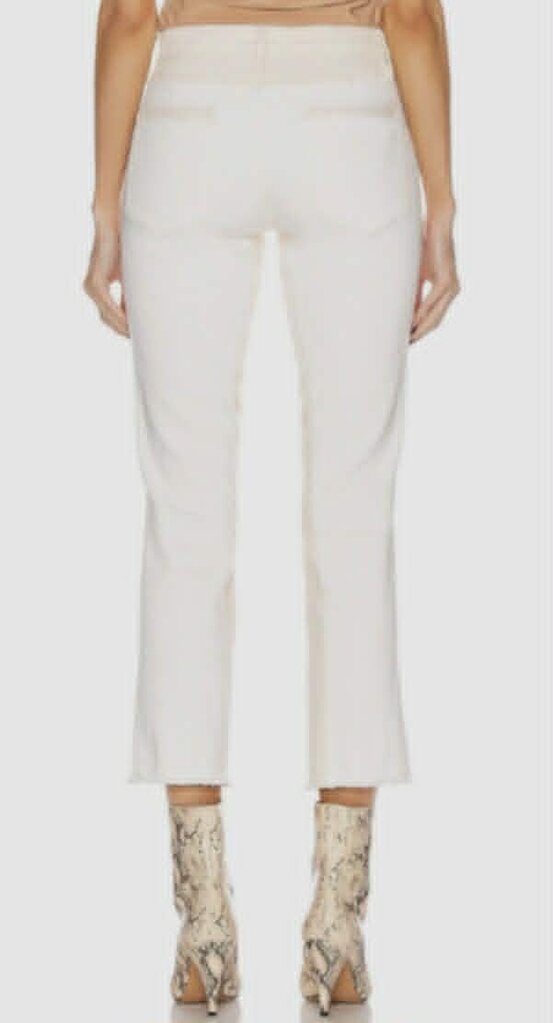 Frame Le High Straight Blanc Multi Jeans - Size 29
