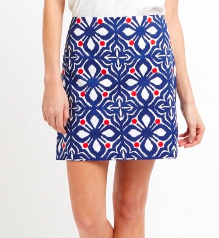 Vineyard Vines Whale Tail Embroidered Skirt - Size 10