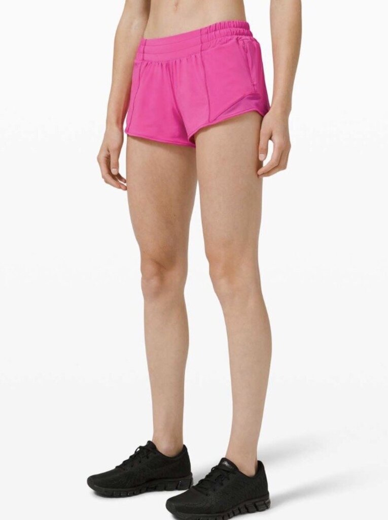 Lululemon Hotty Hot Shorts In Sonic Pink - Size 4