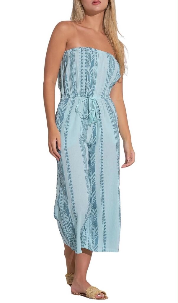 Elan Manu Strapless Romper - Size Small