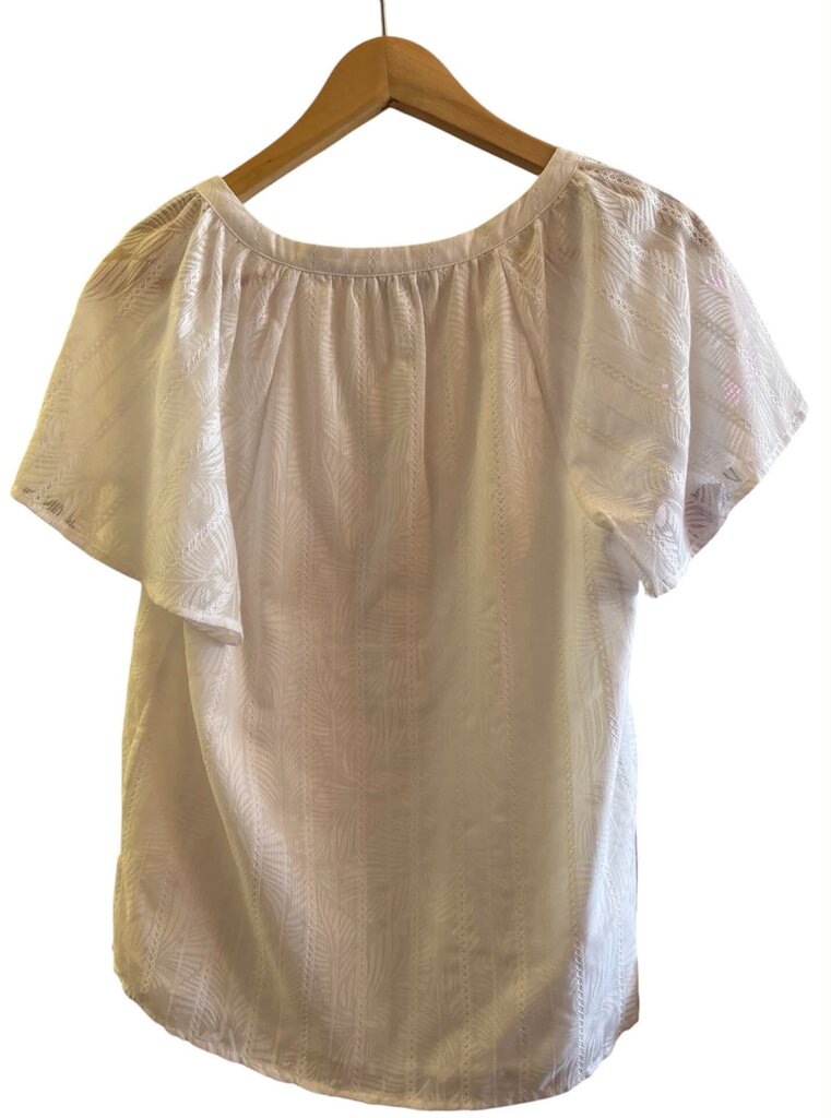 Tommy Bahama Blouse In White - Size XXS