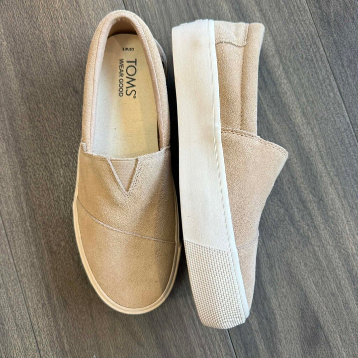 Toms Fenix Slip On Platform Sneakers - Size 7