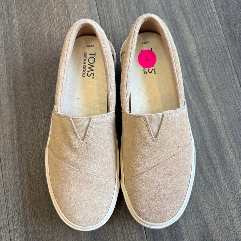 Toms Fenix Slip On Platform Sneakers - Size 7