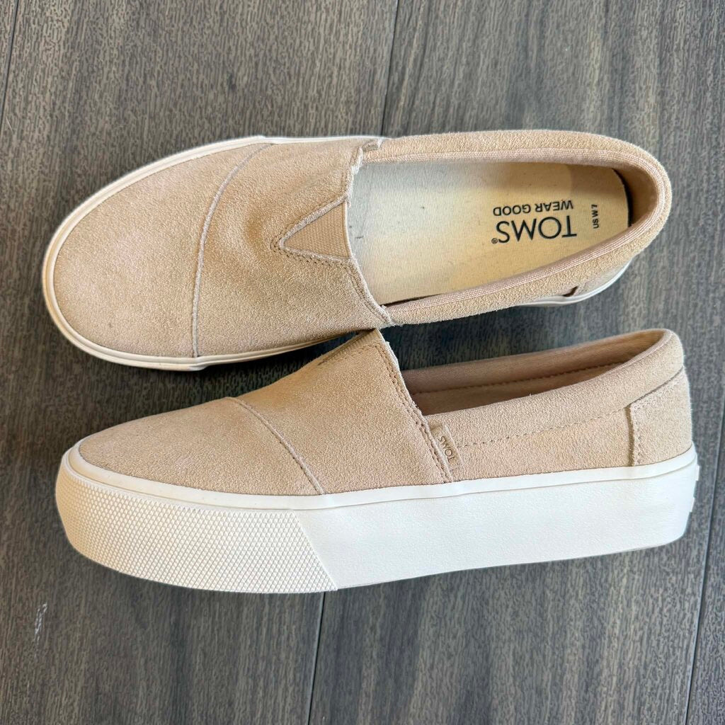 Toms Fenix Slip On Platform Sneakers - Size 7