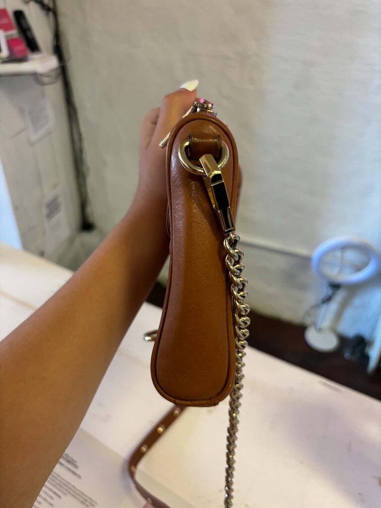 Rebecca Minkoff Tan Leather Crossbody Bag