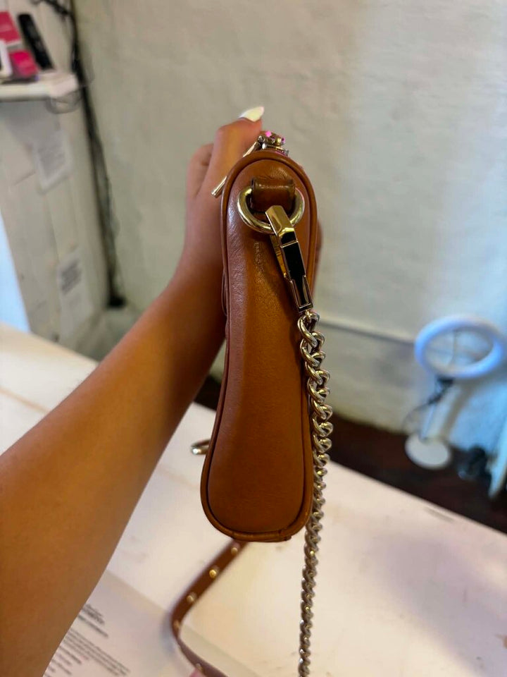 Rebecca Minkoff Tan Leather Crossbody Bag