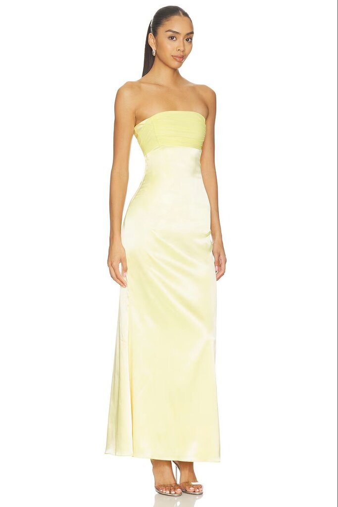 More To Come NWT Renata Strapless Gown - Size Small