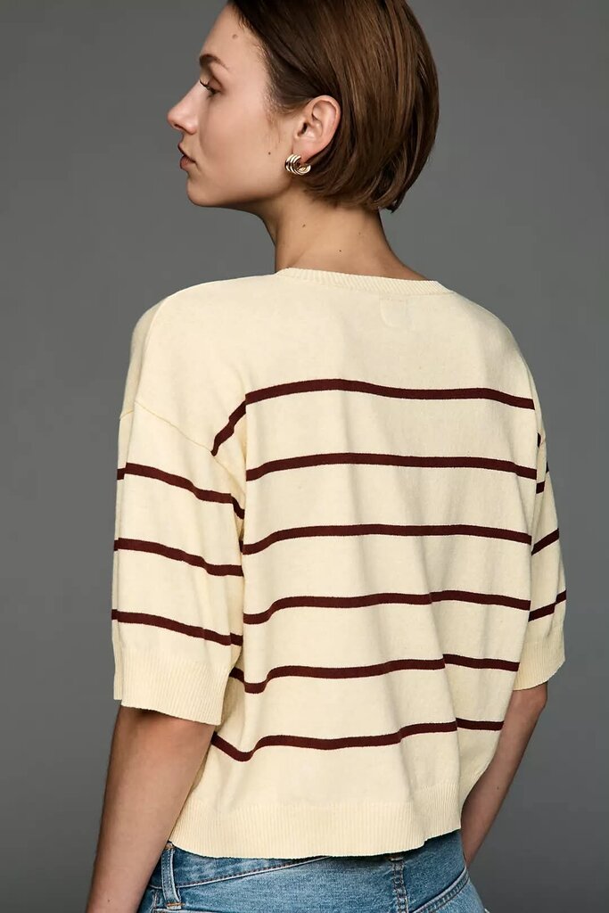 Maeve Striped Cardigan - Size XS