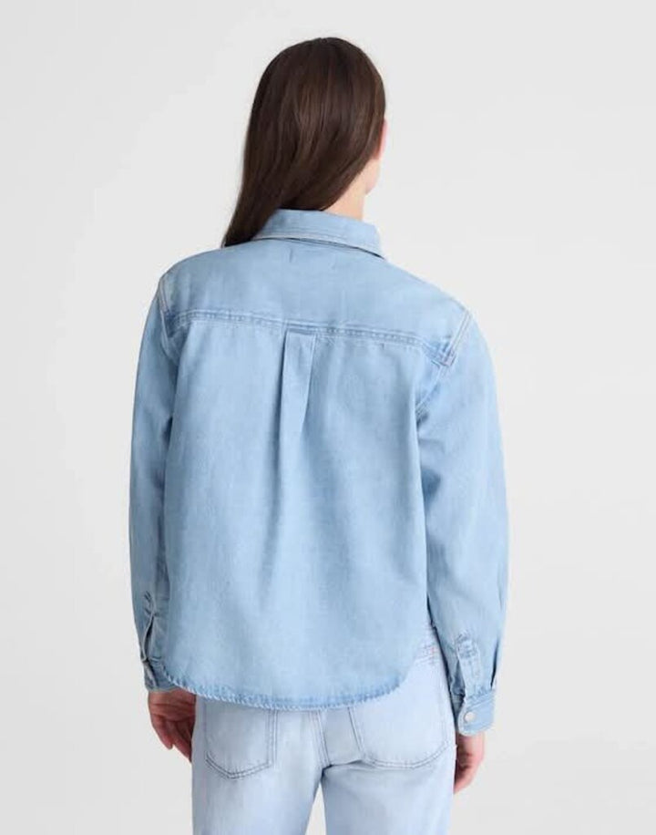 Madewell Airy Relaxed Denim Jacket - Size XS (Retails for $128)