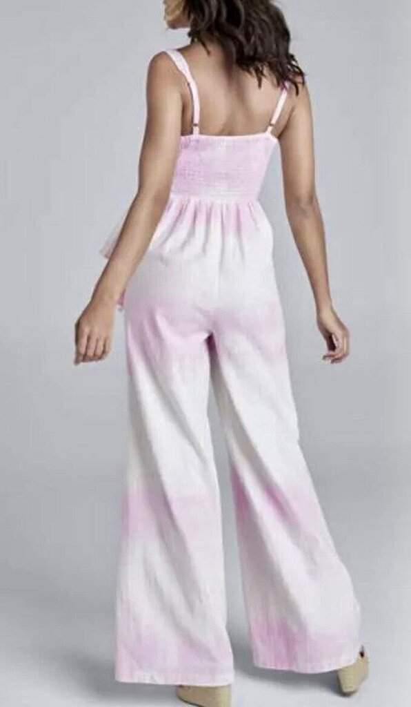 Venus Tie Die Wide Leg Jumpsuit - Size 8