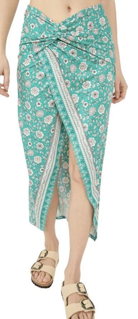 Free People Sarong It Feels Right Midi Skirt - Size XS