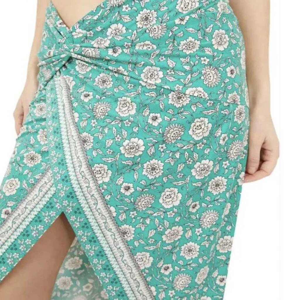 Free People Sarong It Feels Right Midi Skirt - Size XS