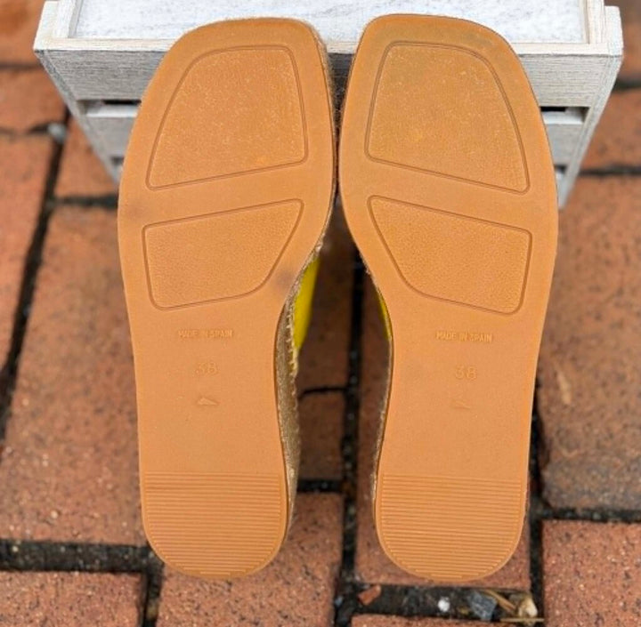 Naguisa Peep Toe Sandals - Size 38