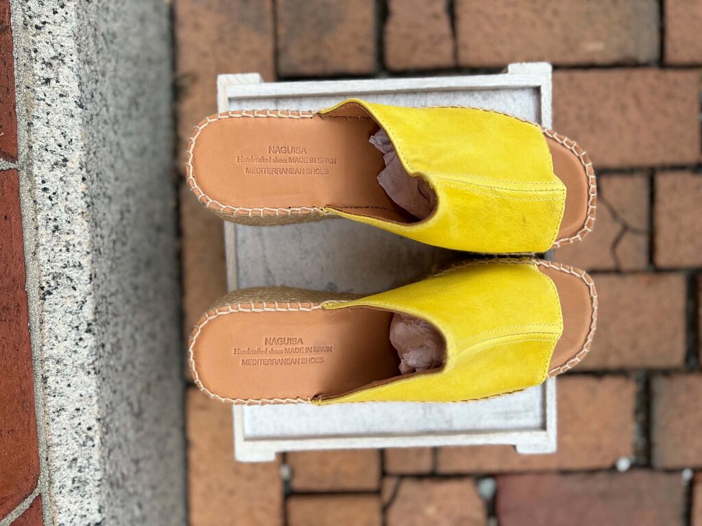 Naguisa Peep Toe Sandals - Size 38