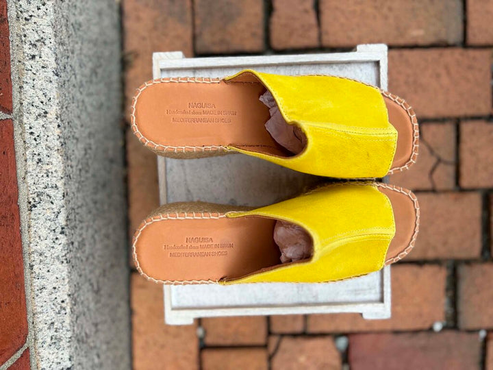 Naguisa Peep Toe Sandals - Size 38