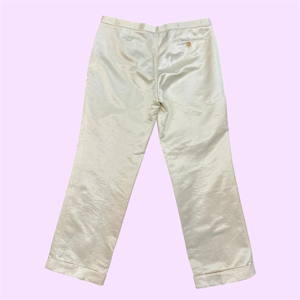 Kulson Silk Straight Pants - Size 44