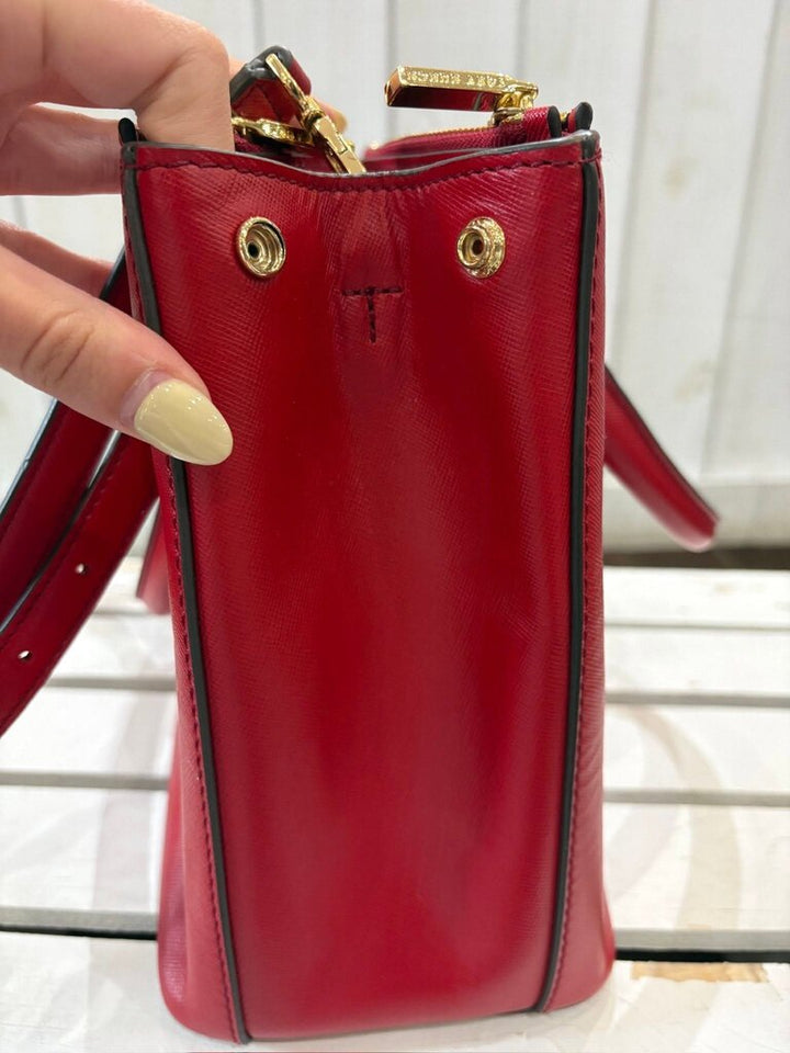 Tory Burch Robinson Double Zip Leather Tote