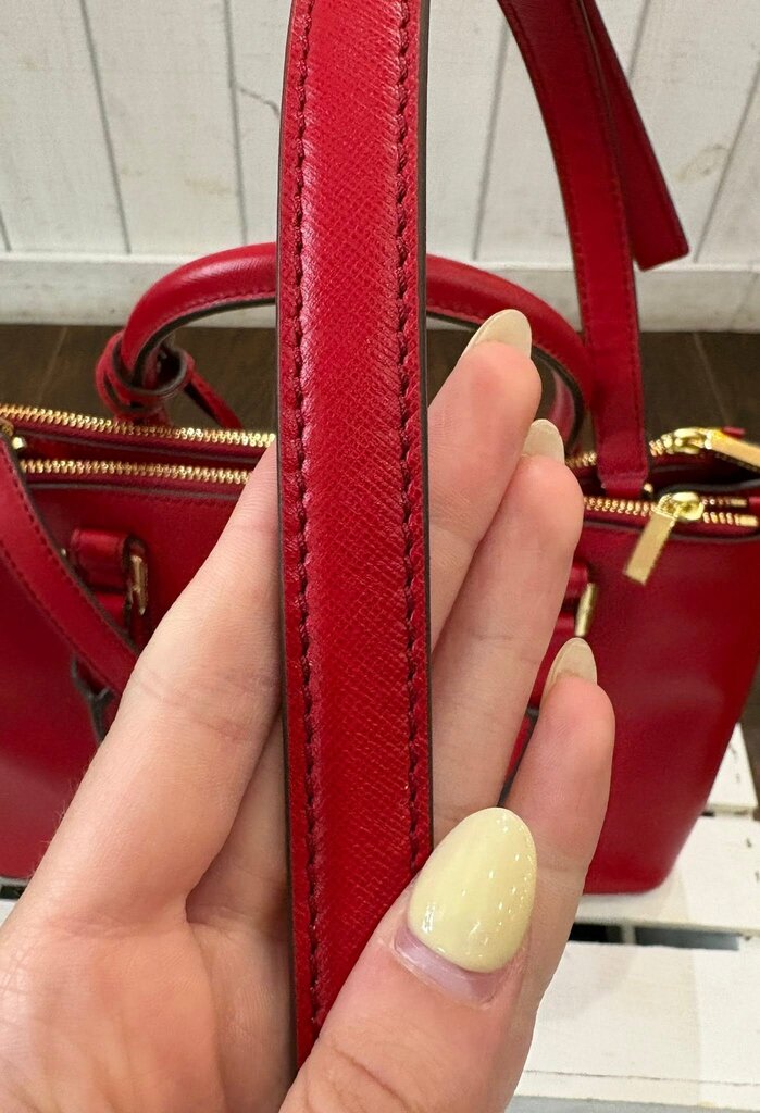 Tory Burch Robinson Double Zip Leather Tote