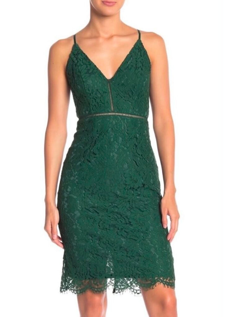 ASTR Lace Midi Dress - Size Large