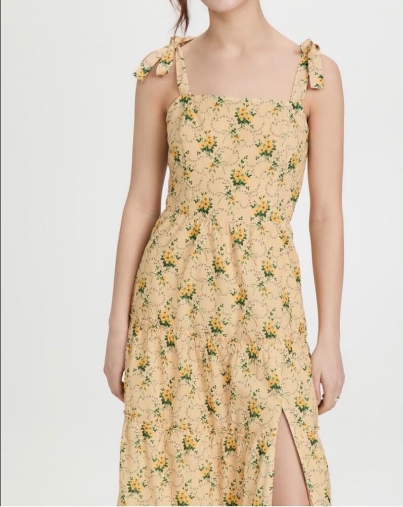 Paige Tamika Tie Shoulder Dress - Size Large