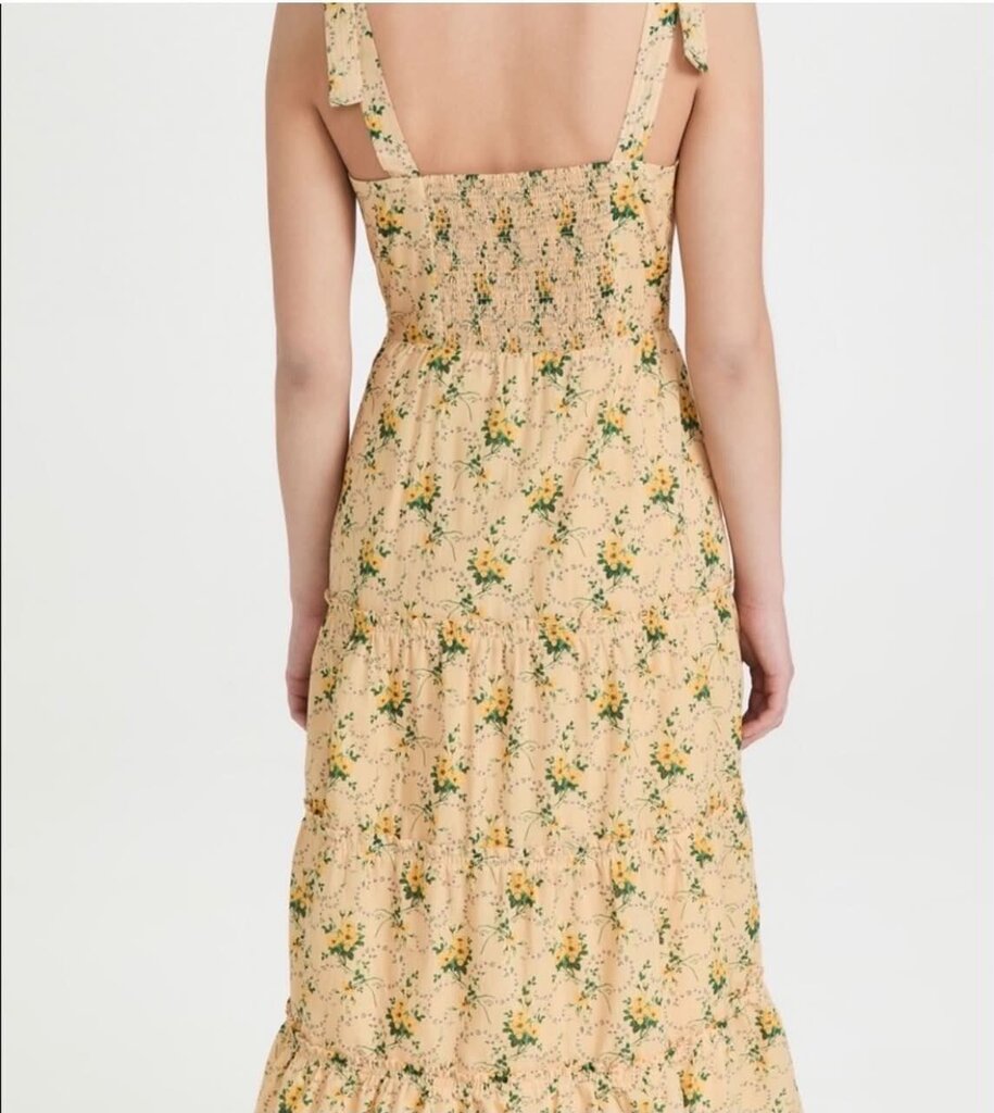 Paige Tamika Tie Shoulder Dress - Size Large