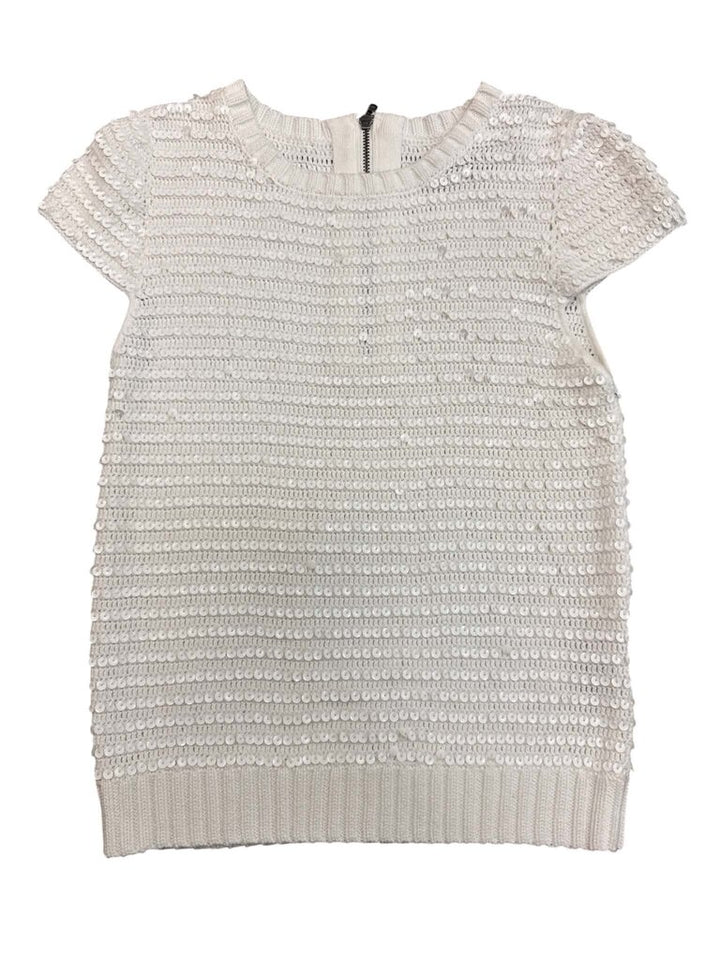 Alice + Olivia Sequin Knit Sweater Top NWT - Size XS ( Retail $330 )