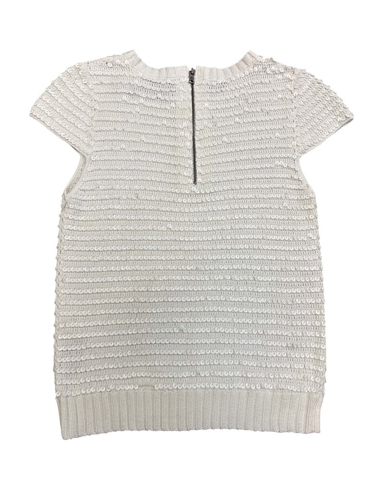 Alice + Olivia Sequin Knit Sweater Top NWT - Size XS ( Retail $330 )