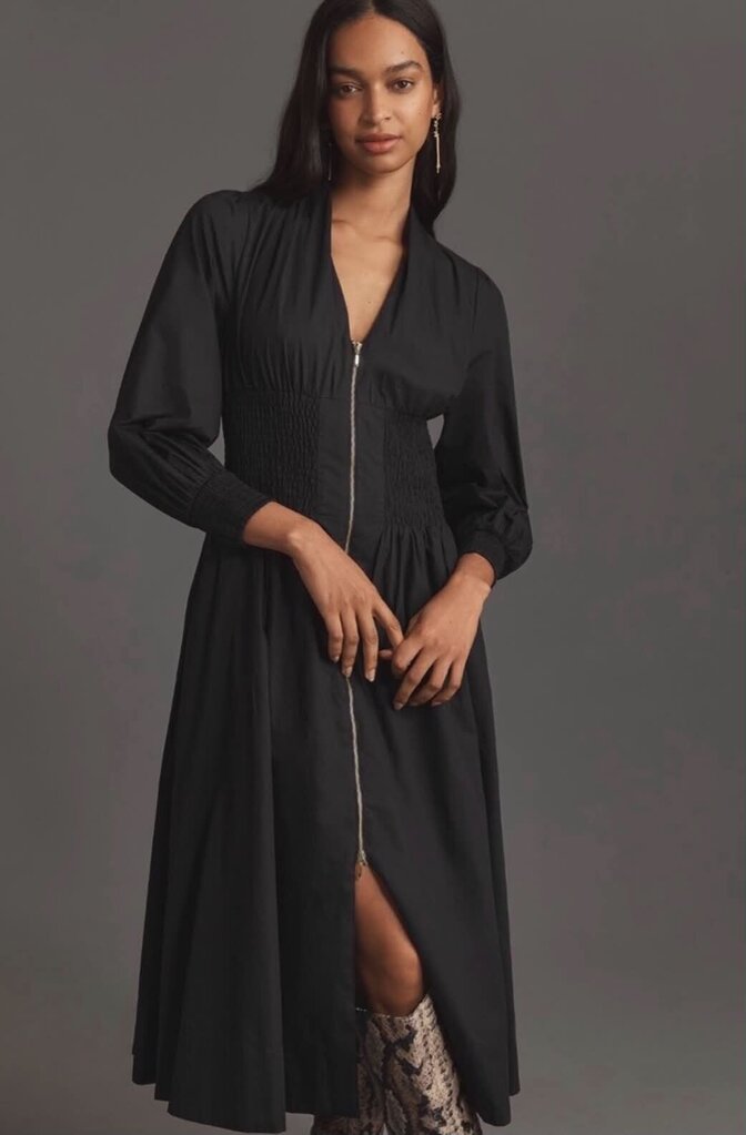 Anthropologie The Tommie Smocked Dress - Size Small