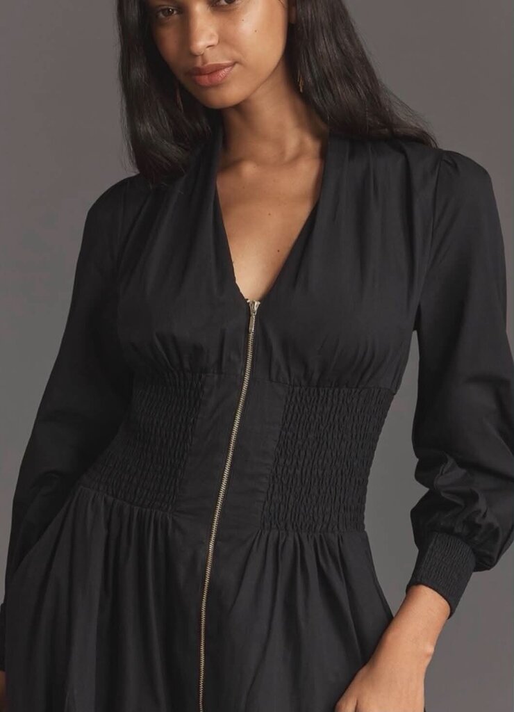 Anthropologie The Tommie Smocked Dress - Size Small