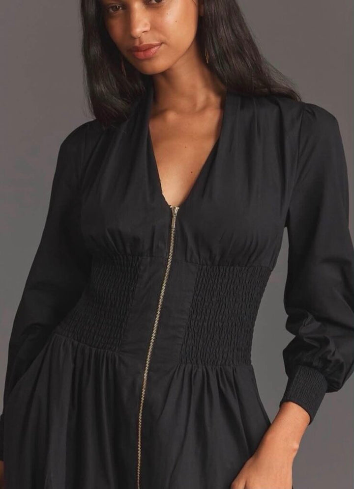 Anthropologie The Tommie Smocked Dress - Size Small