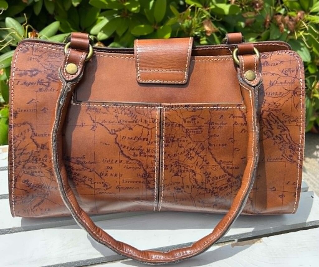 Patricia Nash Italy Signature Map Purse