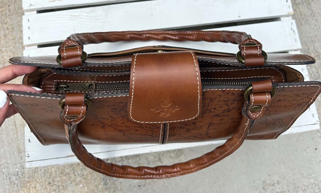 Patricia Nash Italy Signature Map Purse