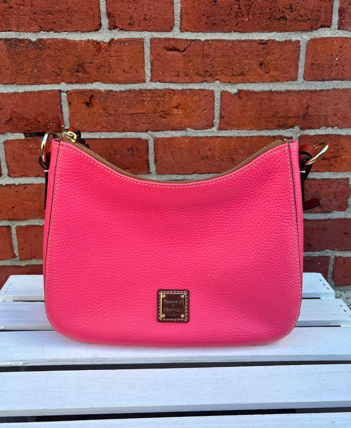 Dooney & Burke Small Kiley Hobo Bag In Pink