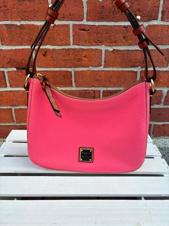 Dooney & Burke Small Kiley Hobo Bag In Pink