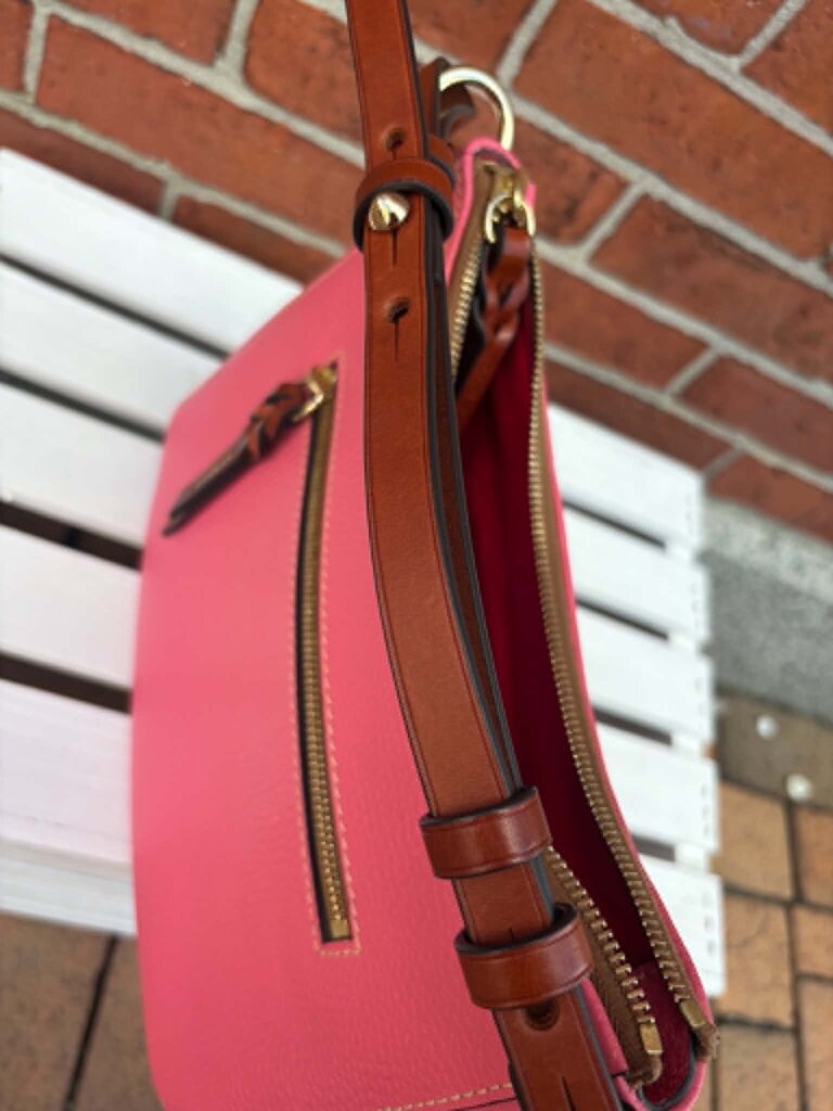 Dooney & Burke Small Kiley Hobo Bag In Pink