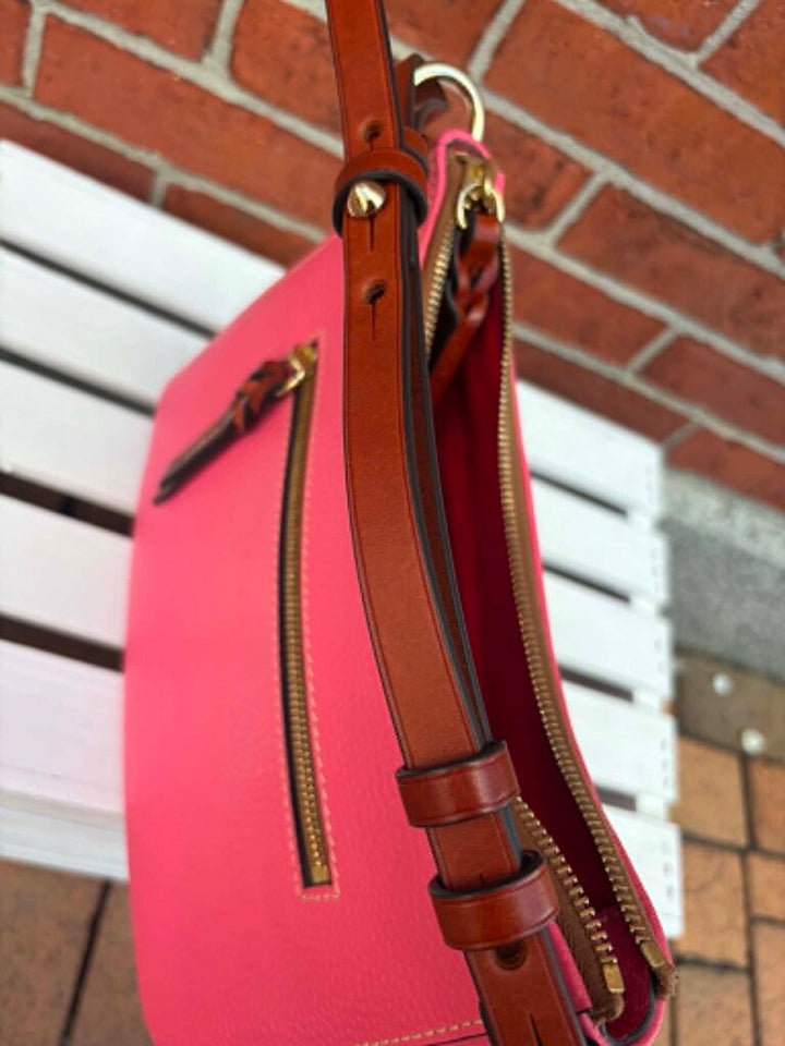 Dooney & Burke Small Kiley Hobo Bag In Pink