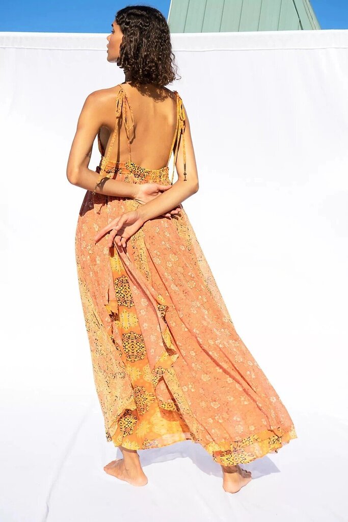 Free People NWT Chiffon Meredith Maxi Dress - Size XS (Retails for 248)