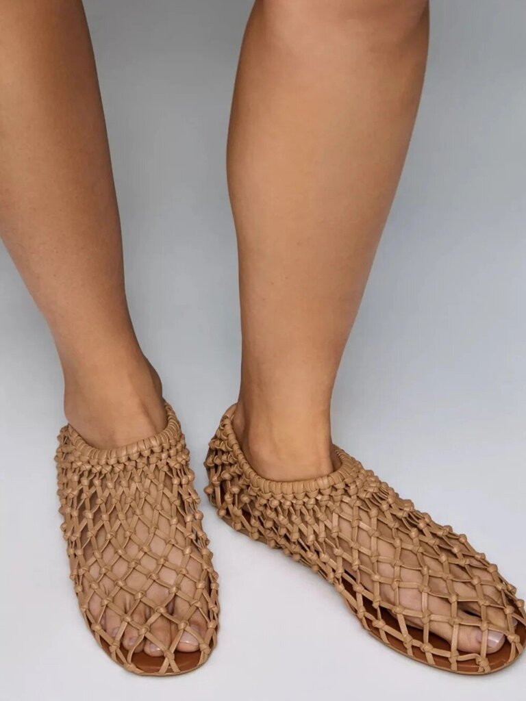 Cecelia Wilma Woven Flats - Size 9