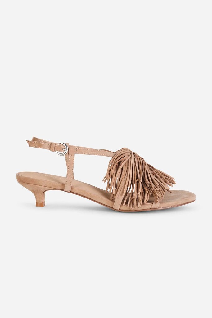 Intentionally Blank Chaperone Fringe Kitten Heel - Size 9 (Retails for $210)