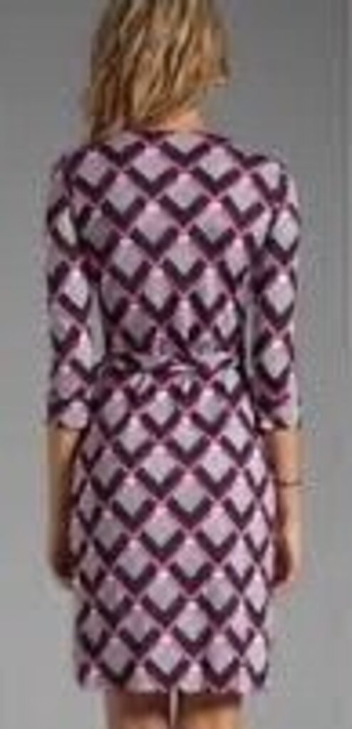 Diane Von Furstenberg New Julian Wrap Dress - Size 8