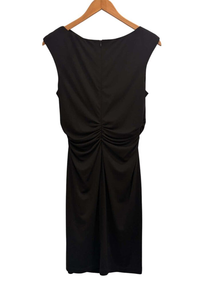 David Meister Cowl Neck Midi Dress - Size 10