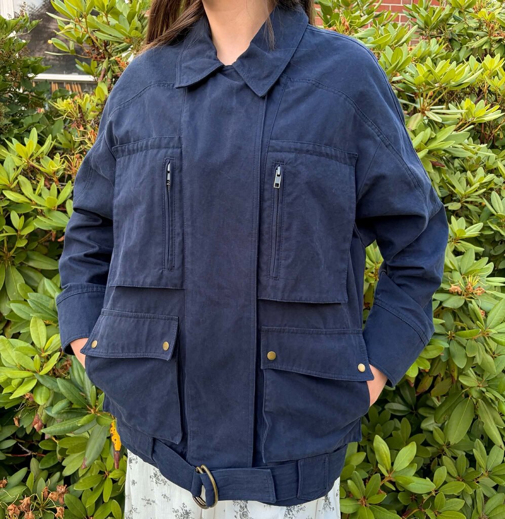 ALC Oversized Carpenter Belted Jacket - Size Small