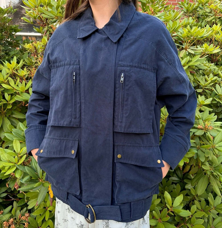 ALC Oversized Carpenter Belted Jacket - Size Small