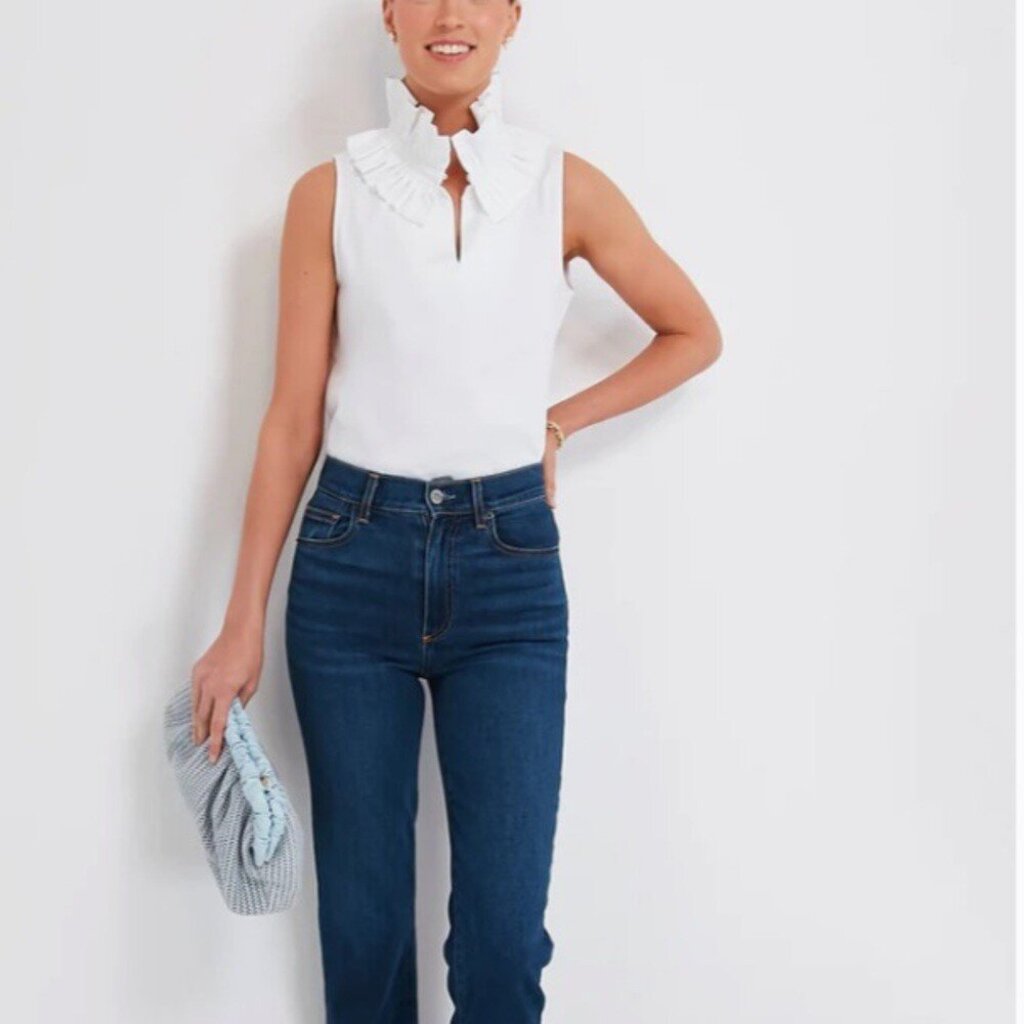 Tuckernuck Sleeveless Bouvier Blouse (Retails for $178) - Size XL