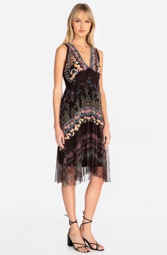 Johnny Was Biya Vatusia Dress - Size Small