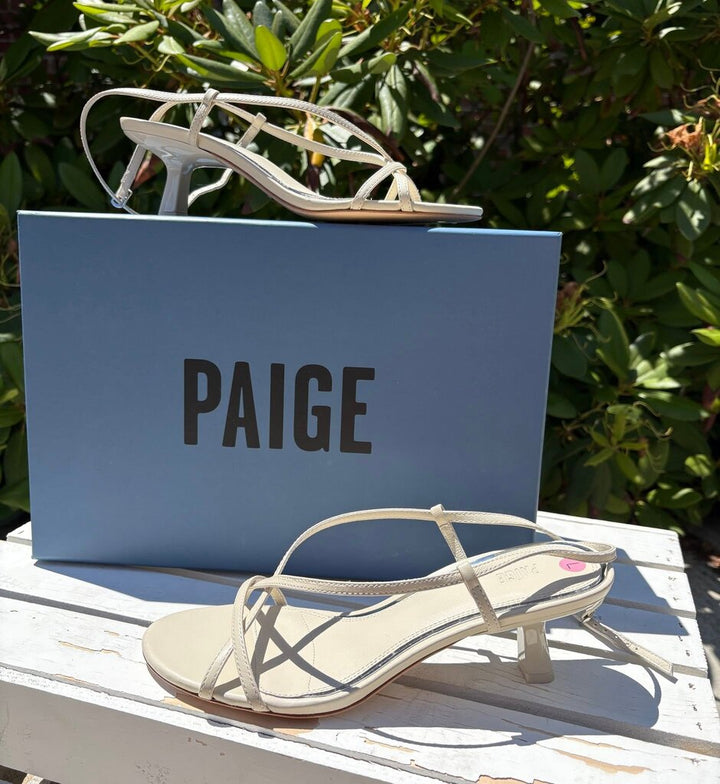 Paige NIB Emeline Ankle Strap Heels - Size 7 (Retails for $278)