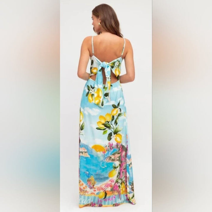 Paper Heart Limoncello Maxi Dress - Size Large