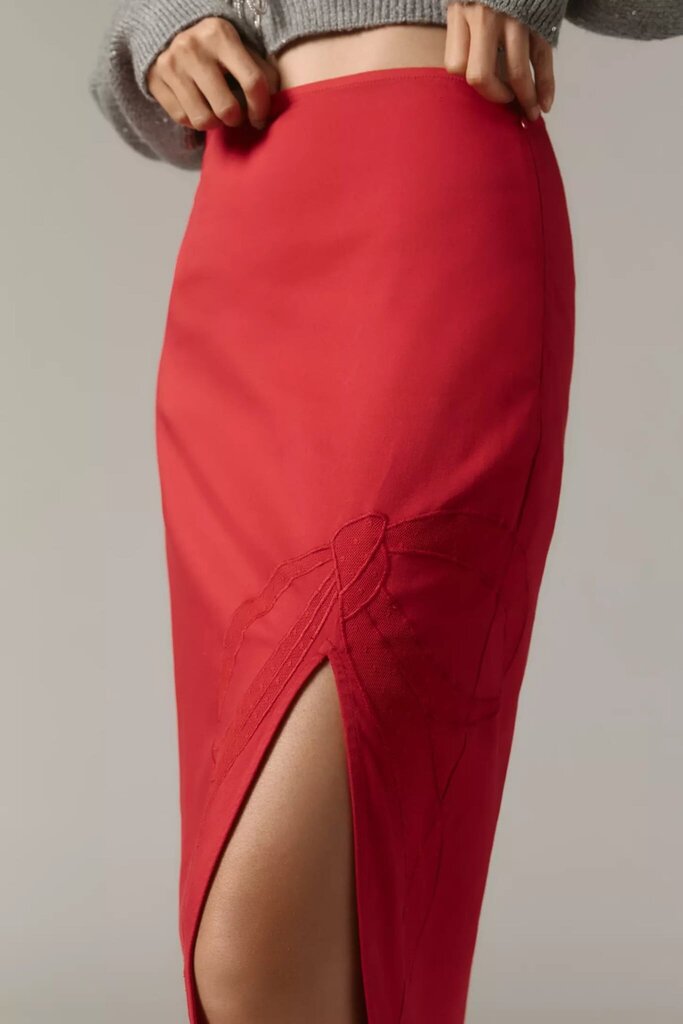 Maeve NWT Bombshell Bow Midi Pencil Skirt - Size Medium