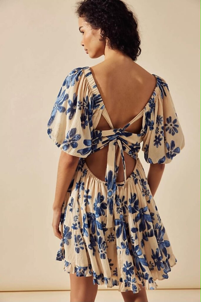 Free People Perfect Day Floral Printed Dress - Size Large